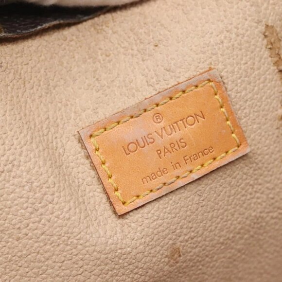 LOUIS VUITTON Monogram Sac Plat Hand Bag M51140 LV Auth 133704 - Picture 15 of 16